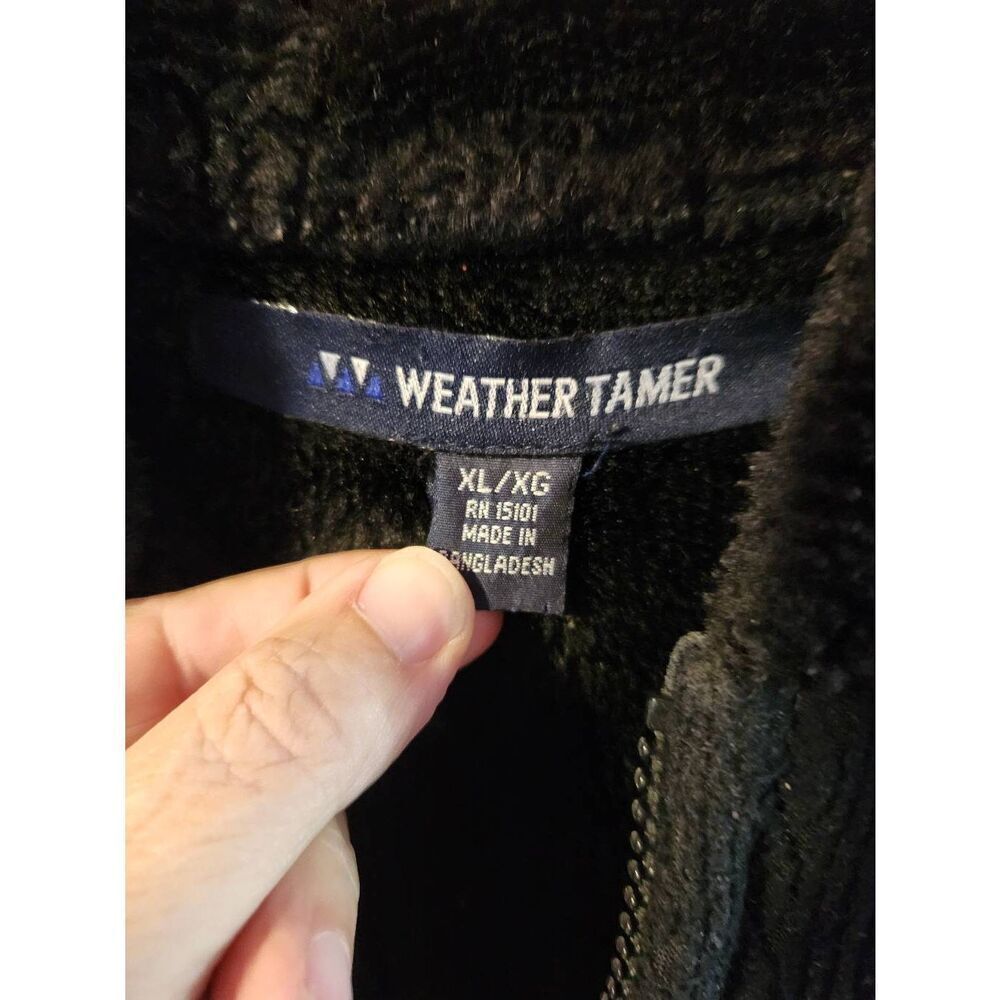 Weather Tamer XL BLACK Full zip, Hooded Jacket, fully lined. - Picture 4 of 8